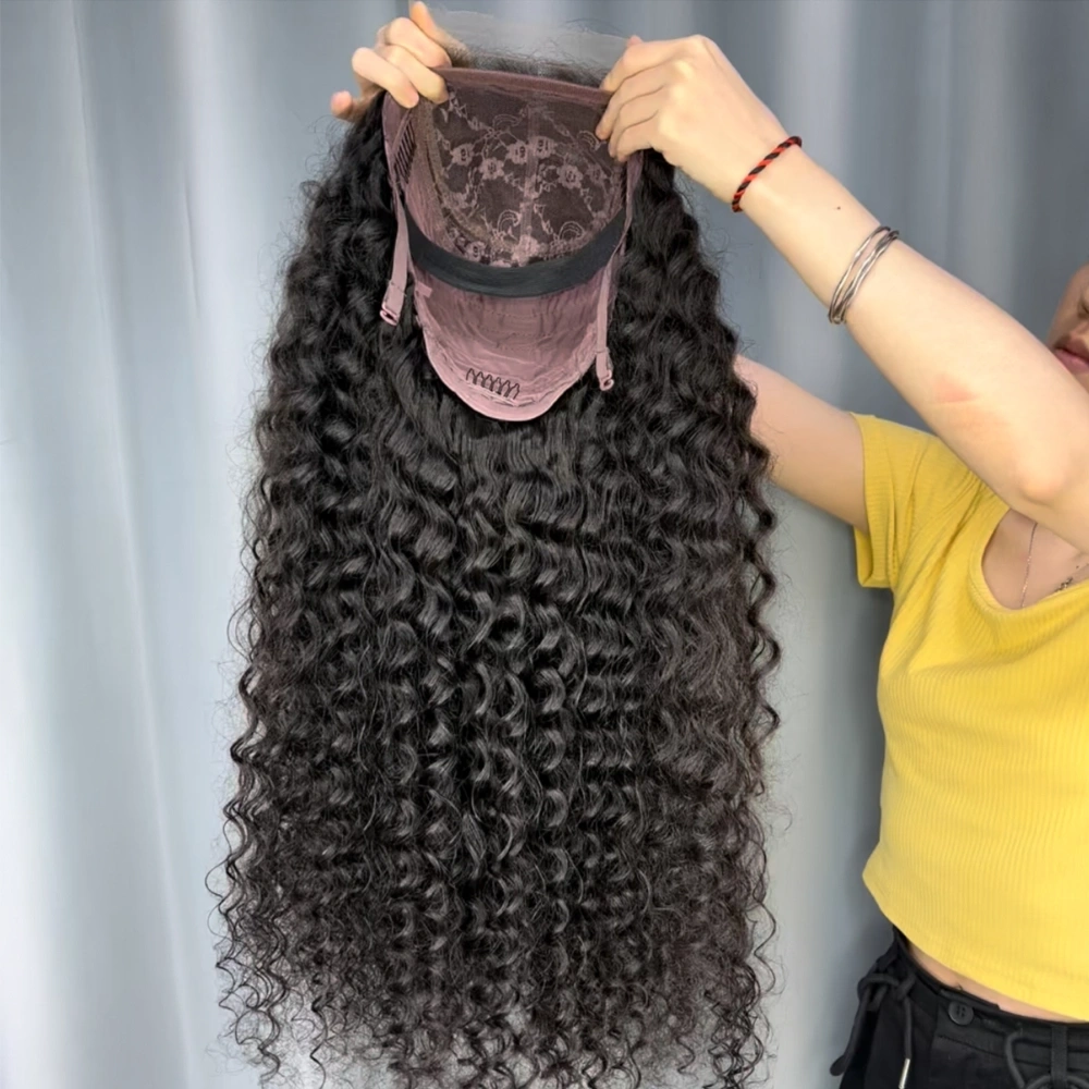 1 Piece Custom Raw Hair 5x5 Lace Closure Wig Deep Wave