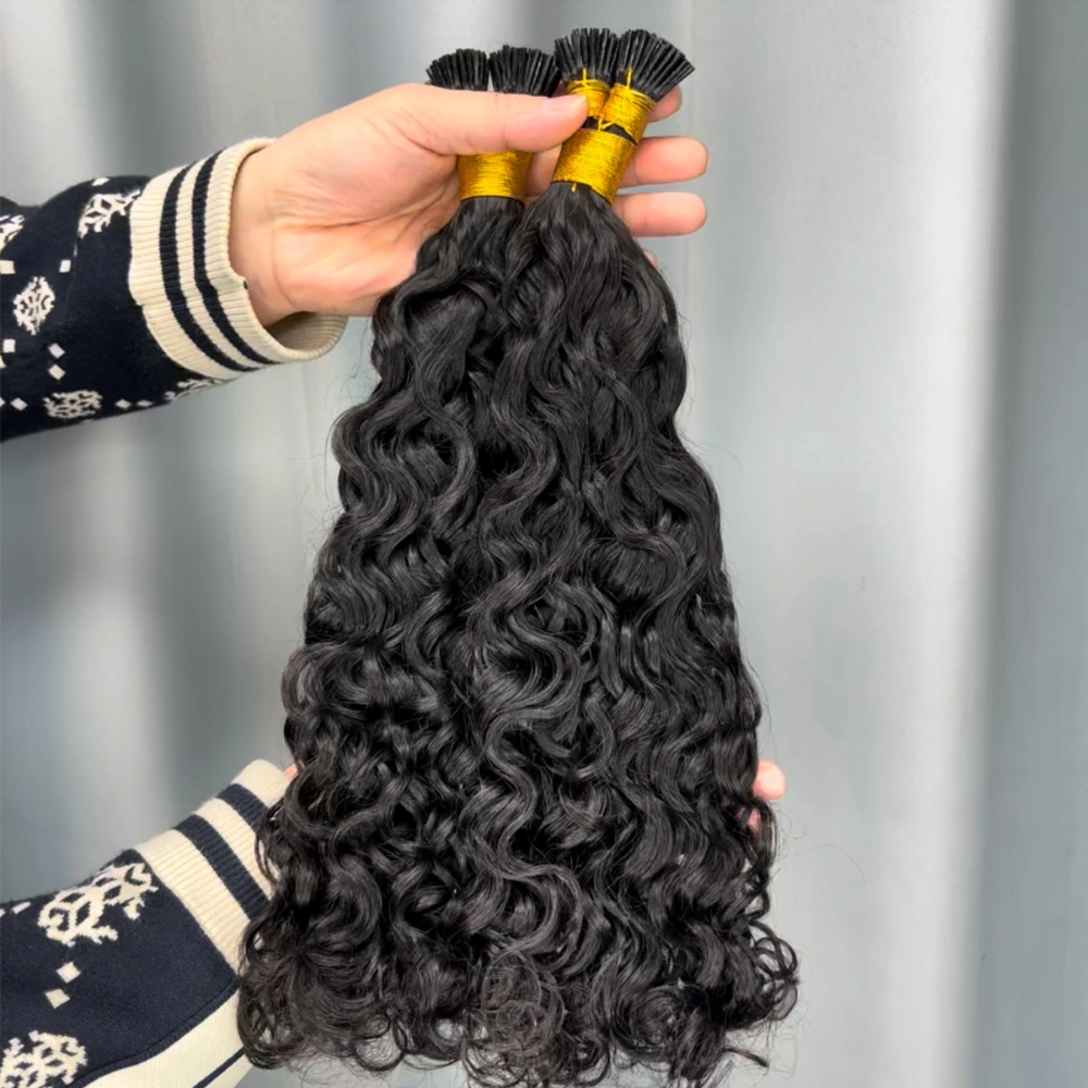 Virgin Hair I-tip Hair Extension Water Wave