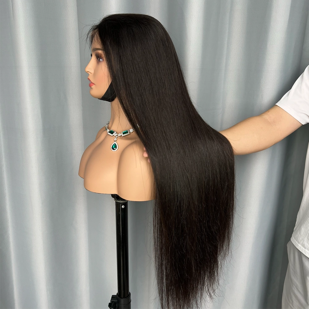 1 Piece Custom Raw Hair 13x4 Lace Frontal Wig Straight