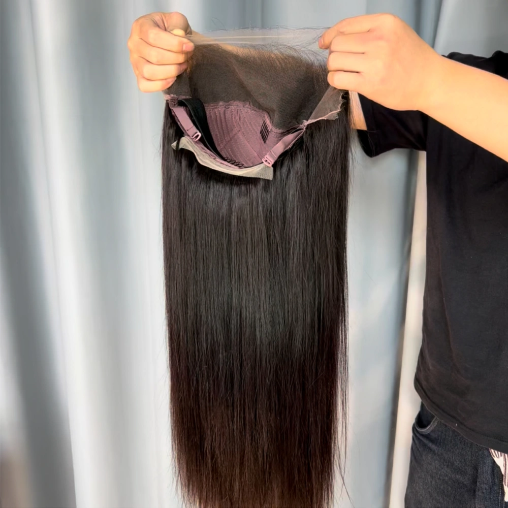 1 Piece Custom Raw Hair 13x4 Lace Frontal Wig Straight