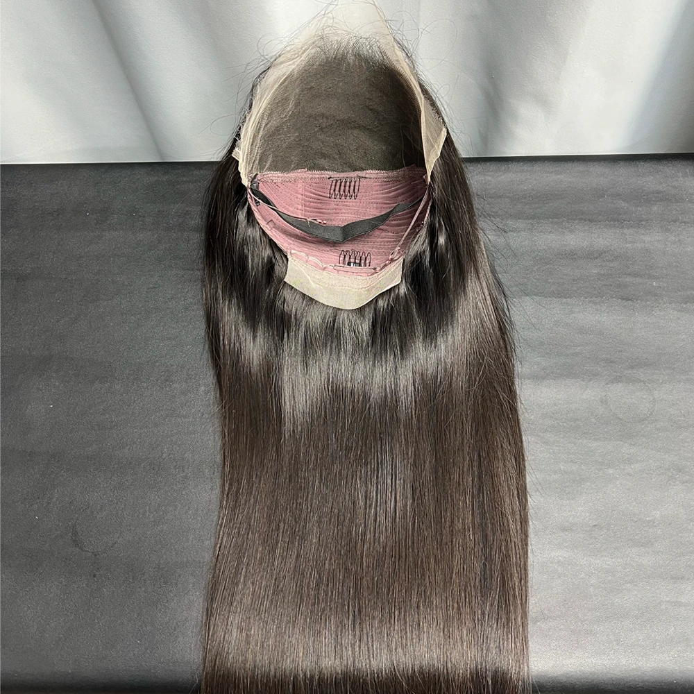 1 Piece Custom Raw Hair 13x6 Lace Frontal Wig Straight