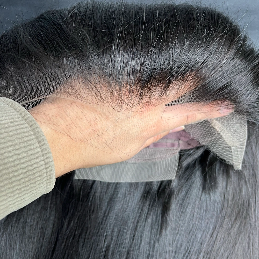 1 Piece Custom Raw Hair 13x6 Lace Frontal Wig Straight