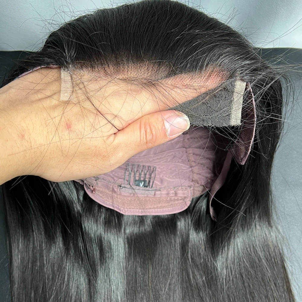 1 Piece Custom Raw Hair 5x5 Lace Closure Wig Straight