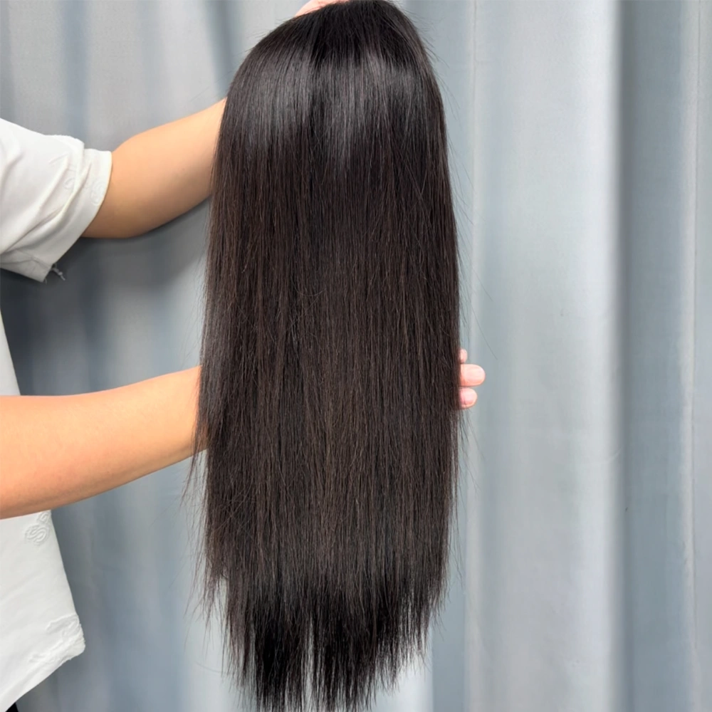 1 Piece Custom Raw Hair 6x6 Lace Closure Wig Straight