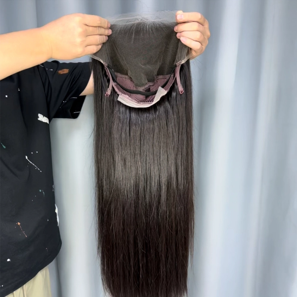 1 Piece Custom Raw Hair 13x6 Lace Frontal Wig Straight