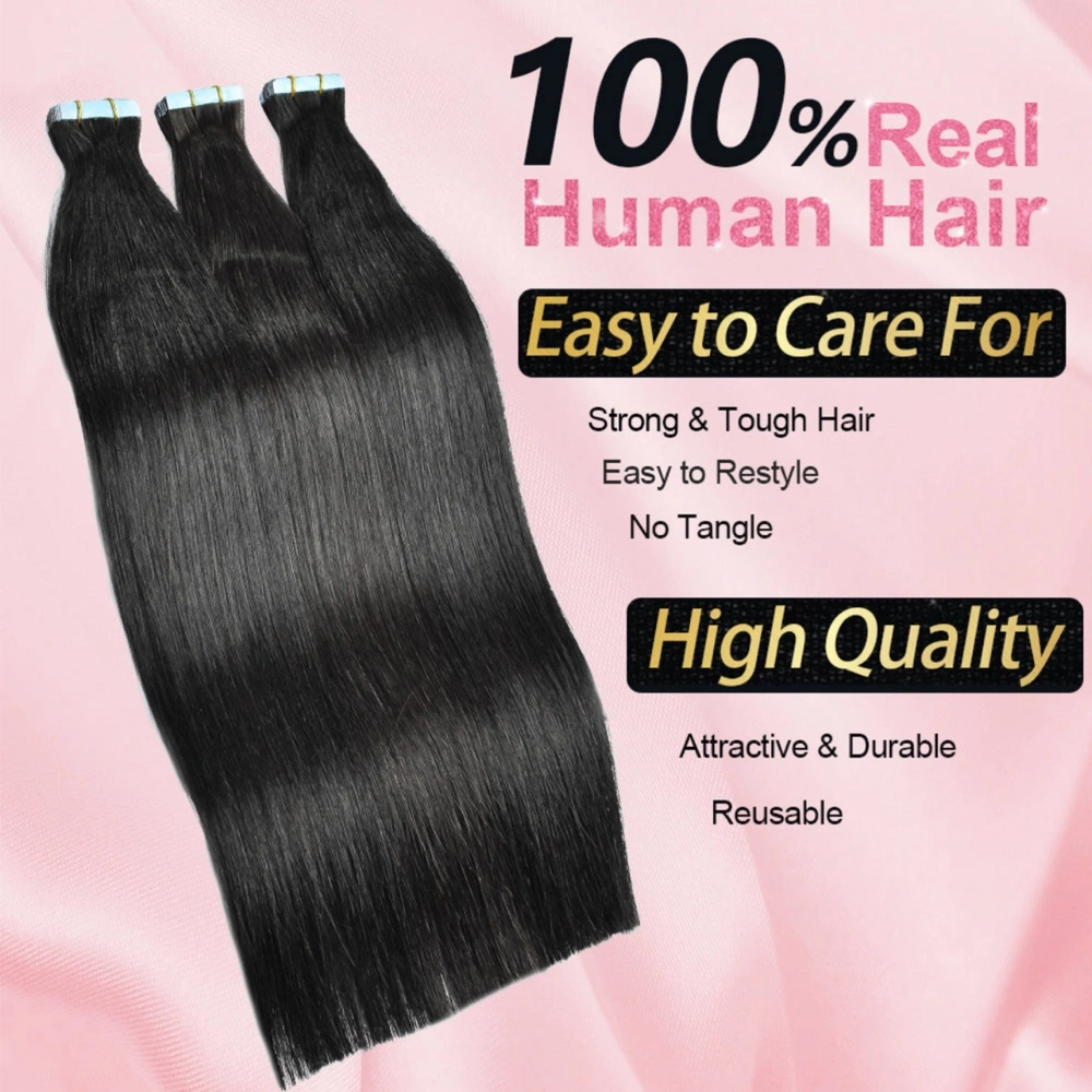 Virgin Hair Tape-in Hair Extension Straight