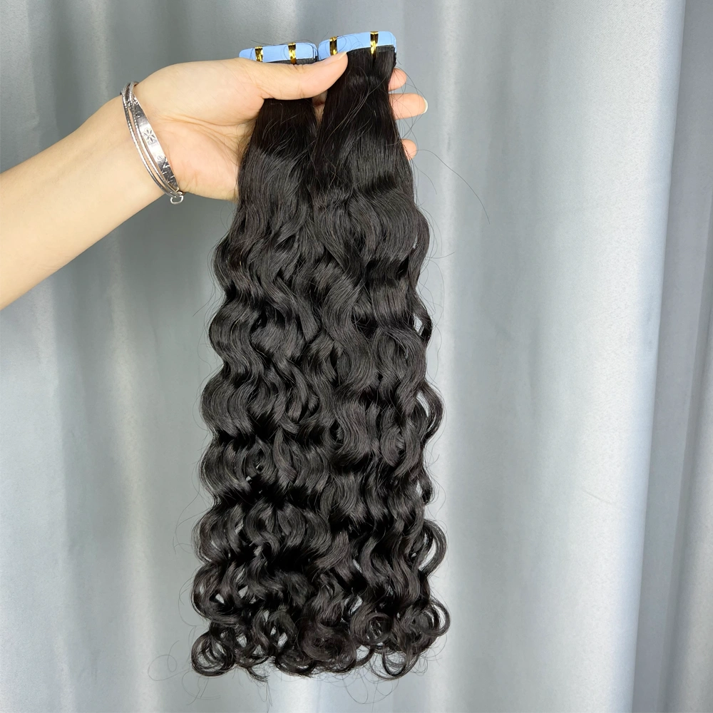 Virgin Hair Tape-in Hair Extension Italian Curly