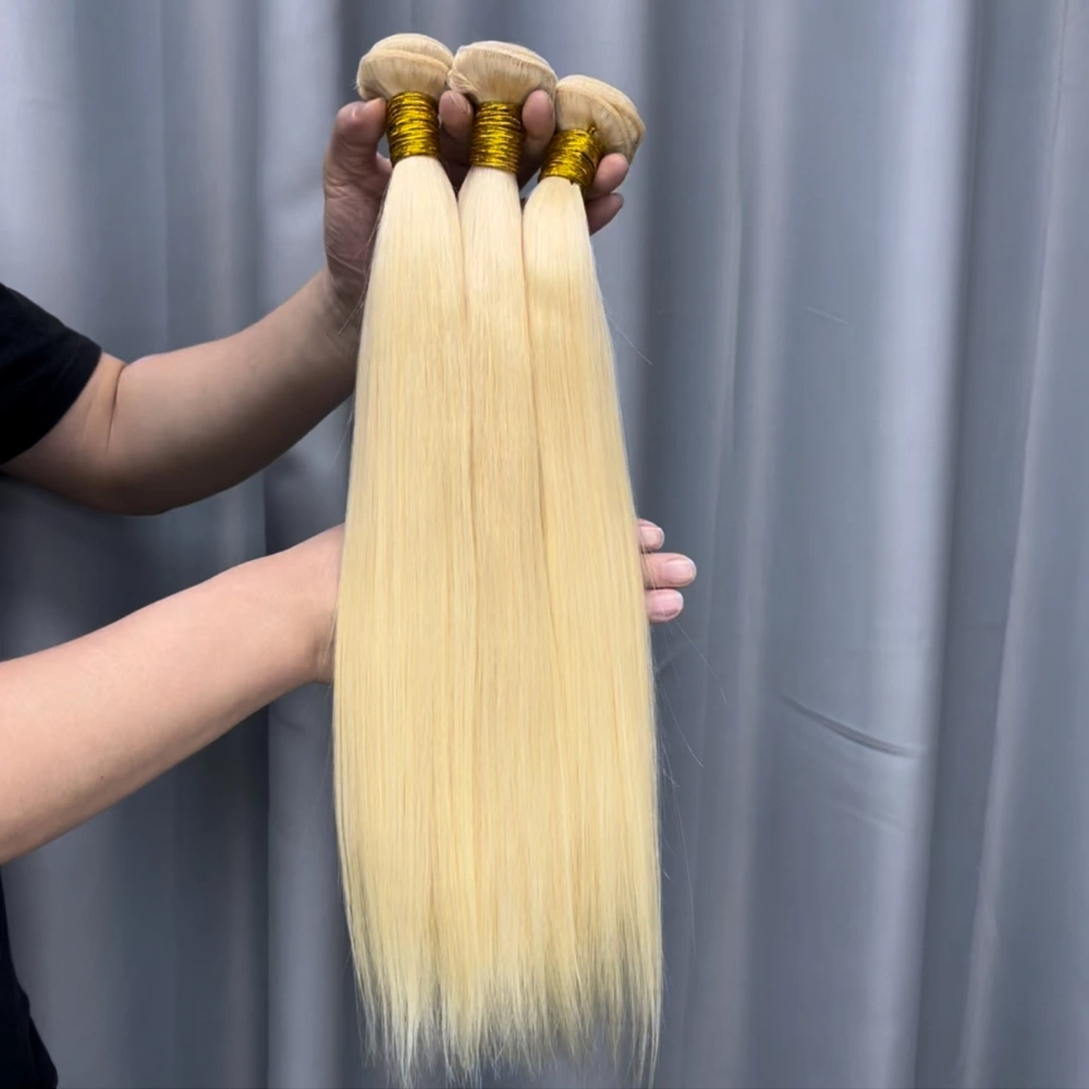 3 Pieces 613 Blonde Hair Bundles Straight