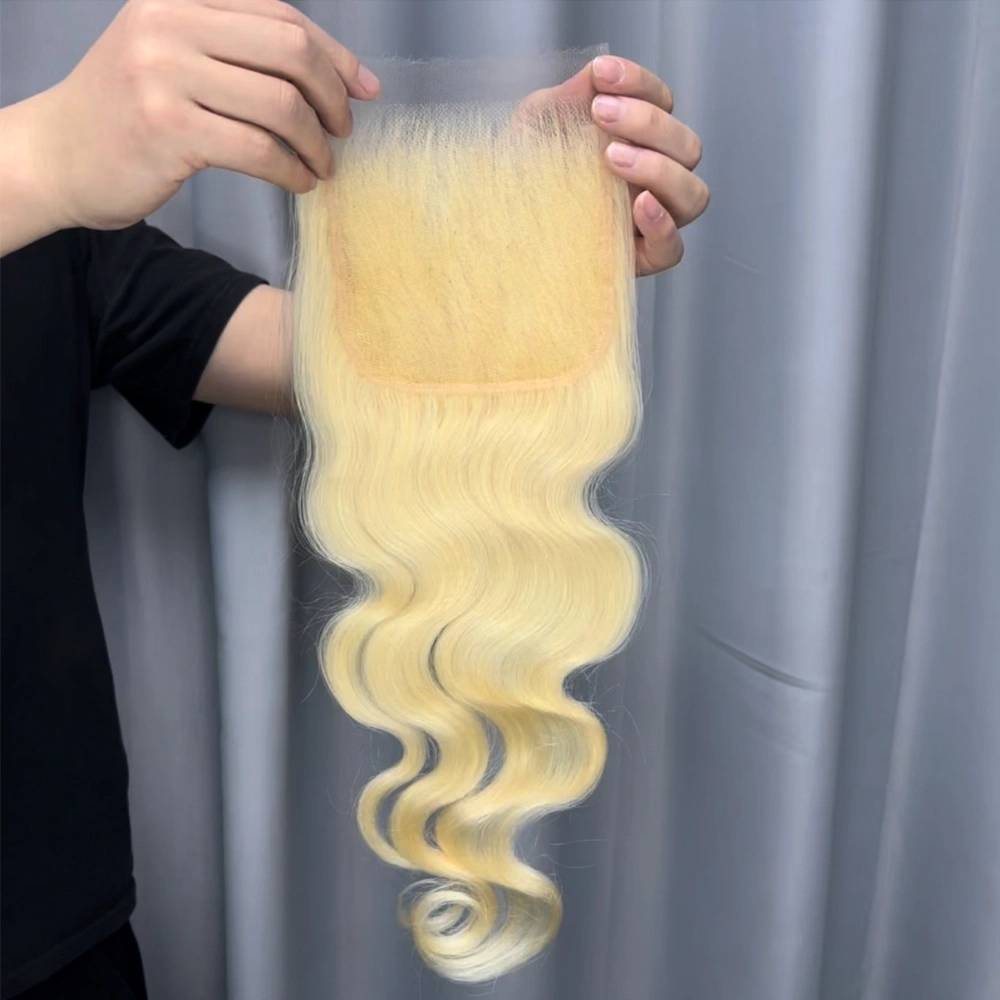 1 Piece 613 Blonde Hair 5x5 Lace Closure Body Wave
