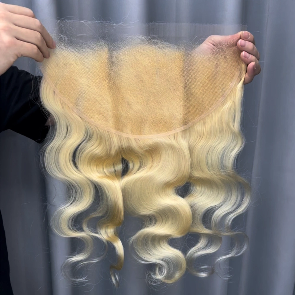 1 Piece 613 Blonde Hair 13x6 Lace Frontal Body Wave