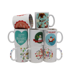 11oz Sublimation Ceramic Theme Motto Mug For Merry Christmas