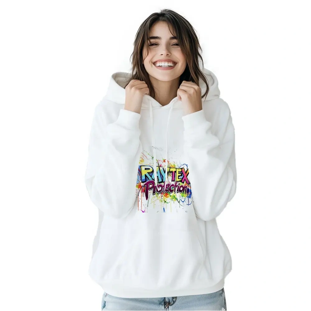 Sublimation Hoodies Polyester Pullovers Pure White Blank Hoodies Sweatshirts