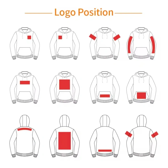 Sublimation Hoodies Polyester Pullovers Pure White Blank Hoodies Sweatshirts