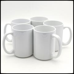 Sublimation Mugs 11 Oz, Pink Inner & Handle - Premium Coffee Cups for Heat Press Projects - Versatile Coffee Mug Design Ideal for Personalized Creations