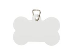 Sublimation Aluminum Double Sided Printing Bone Shape Pet Tag