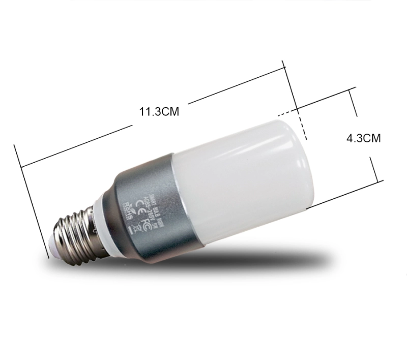 Candlelight Wifi Bulb RGBW LED Candle Light Work with Alexa Echo Google Home Assistance  Voice E27 Timer Control Lamp