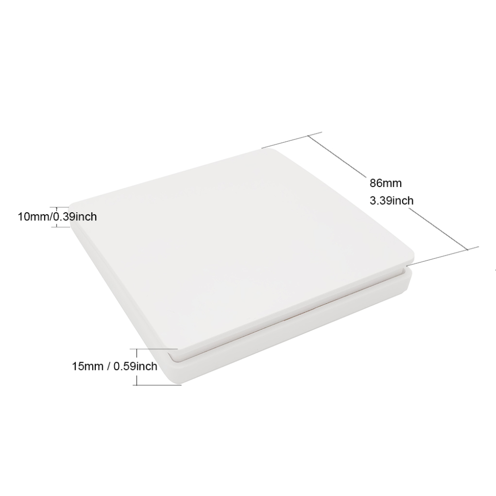 Zemismart kinetic Switch Alexa Echo Google Home Mini Voice Control No Need Battery Wireless Remote Control Suit for Halogen Bulb Ceiling Fan