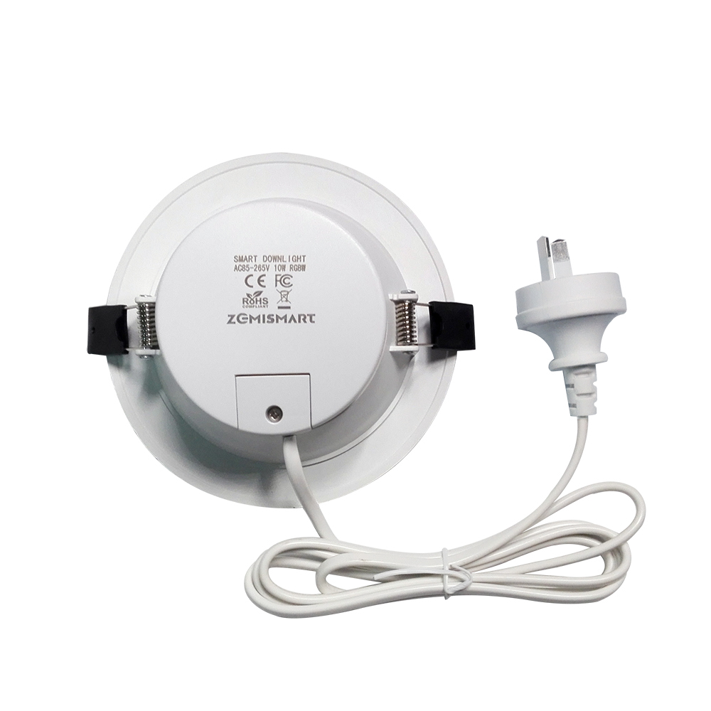 Zemismart AU 4 inch WiFi RGBCW Led Downlight 14w Voice Control by Alexa Echo Dot Spot Show Google Home Assistant Home Automation