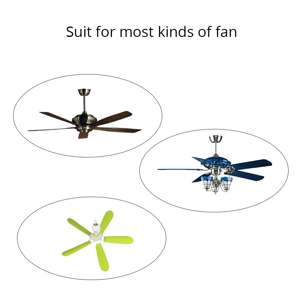 Zemismart EU Alexa Google Home Smart Ceiling Fan Switch Support Timer Speed Group Control