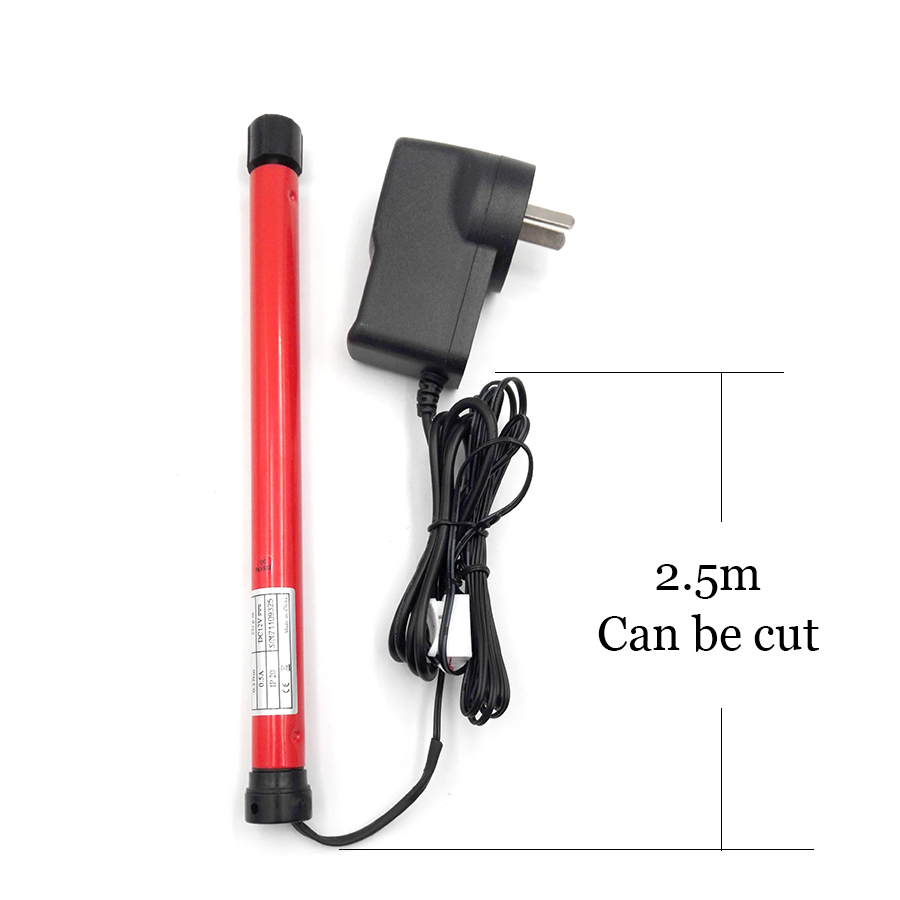 Zemismart For 20mm Tube Roller Curtain Motor Smart Home DC12V RF433 Tubular Electric  Shutters Suit for Broadlink