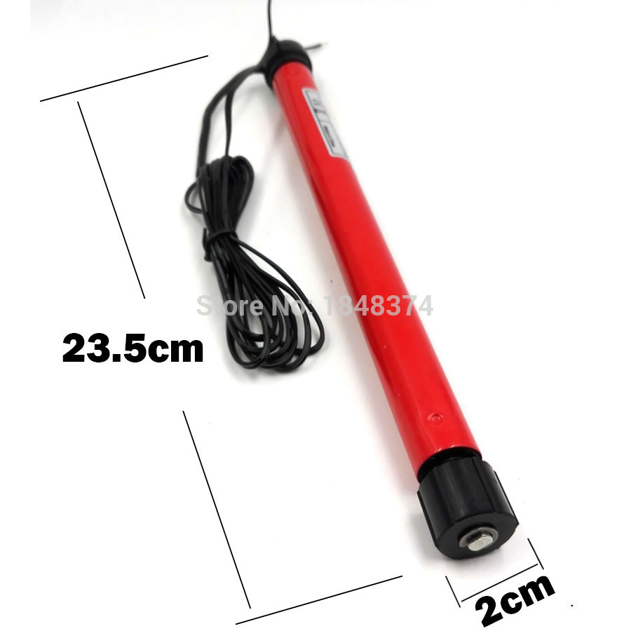 Zemismart For 20mm Tube Roller Curtain Motor Smart Home DC12V RF433 Tubular Electric  Shutters Suit for Broadlink