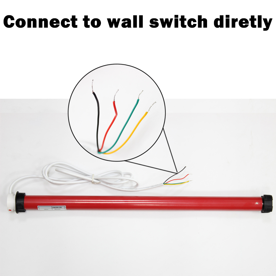 Alexa echo google home assistant control IOS Android APP control Automatic Electric Roller for 38mm tube Blinds Shutters kit
