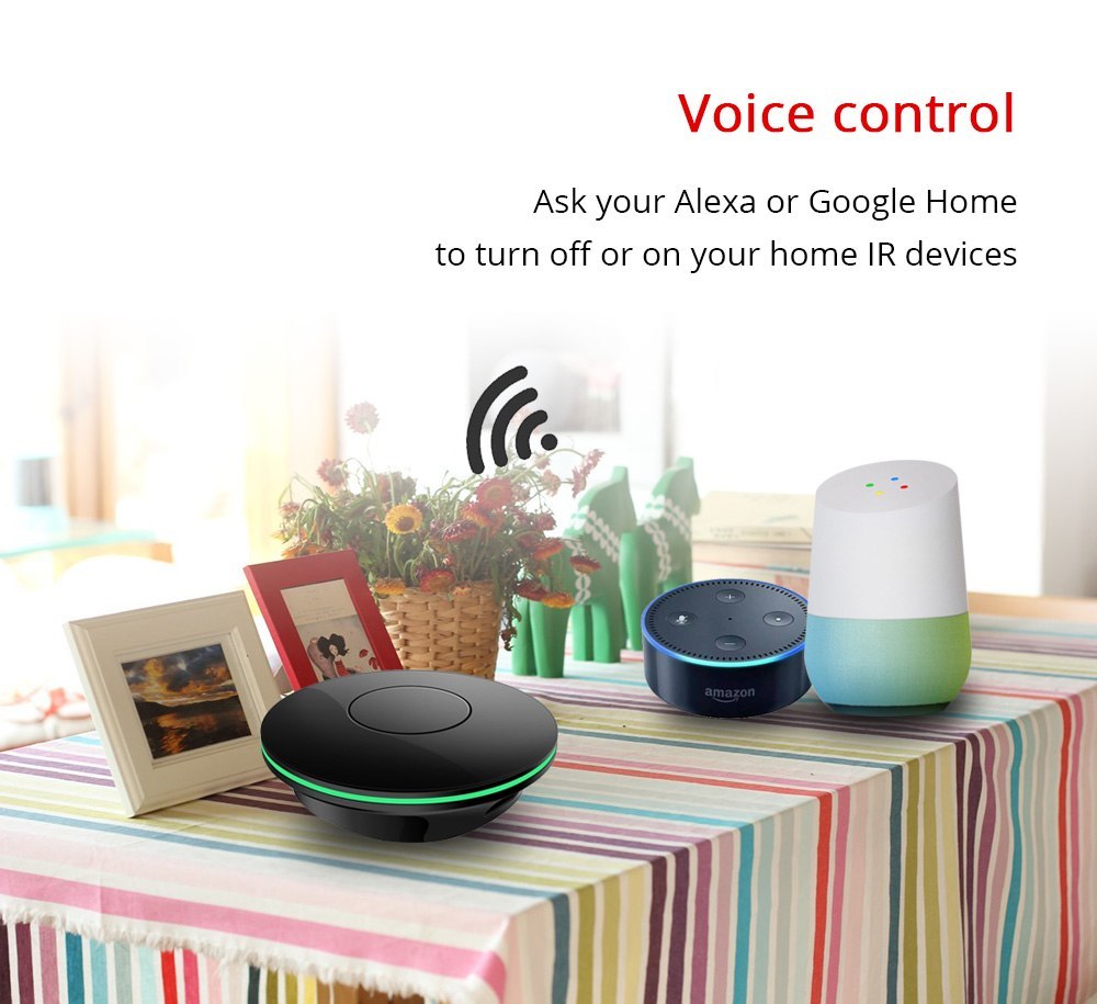 Zemismart IR Bridge Control Air-condition Fan TV For Smart Life App Google Home Alexa Echo Universal Remote Control