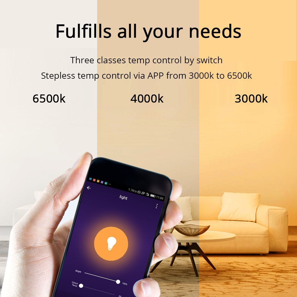 WIFI Ceiling Light Alexa Echo Dot Show Google Home Assistent Lamp APP Remote Control Warm White Cool White Dimmable Led Lamp