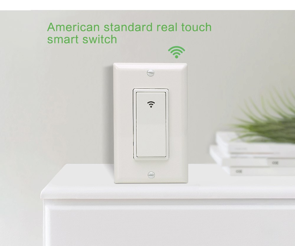 Zemismart WiFi switch Push Wall Switches Alexa Google home Enable APP Remote Control