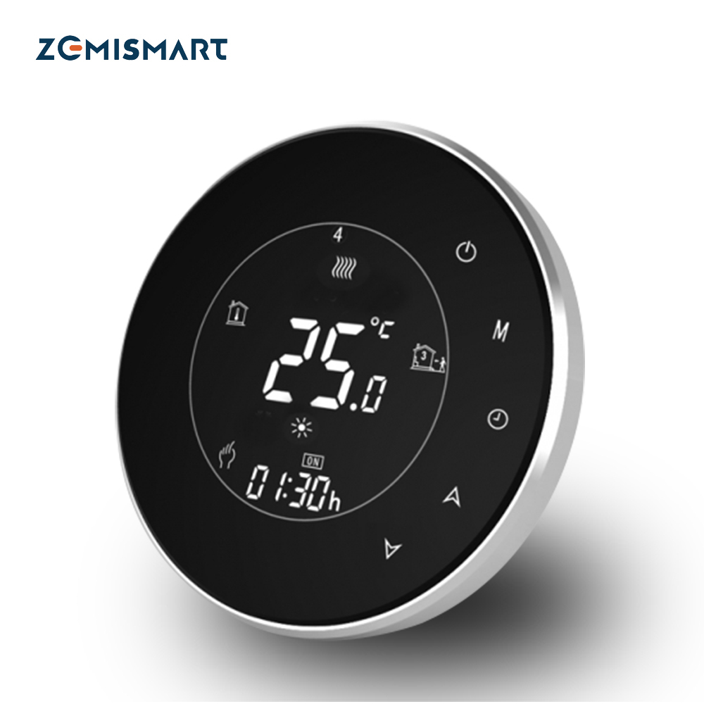 Zemismart Water Heater Room Thermostat Wifi APP Controlled Alexa Google Home Voice Control