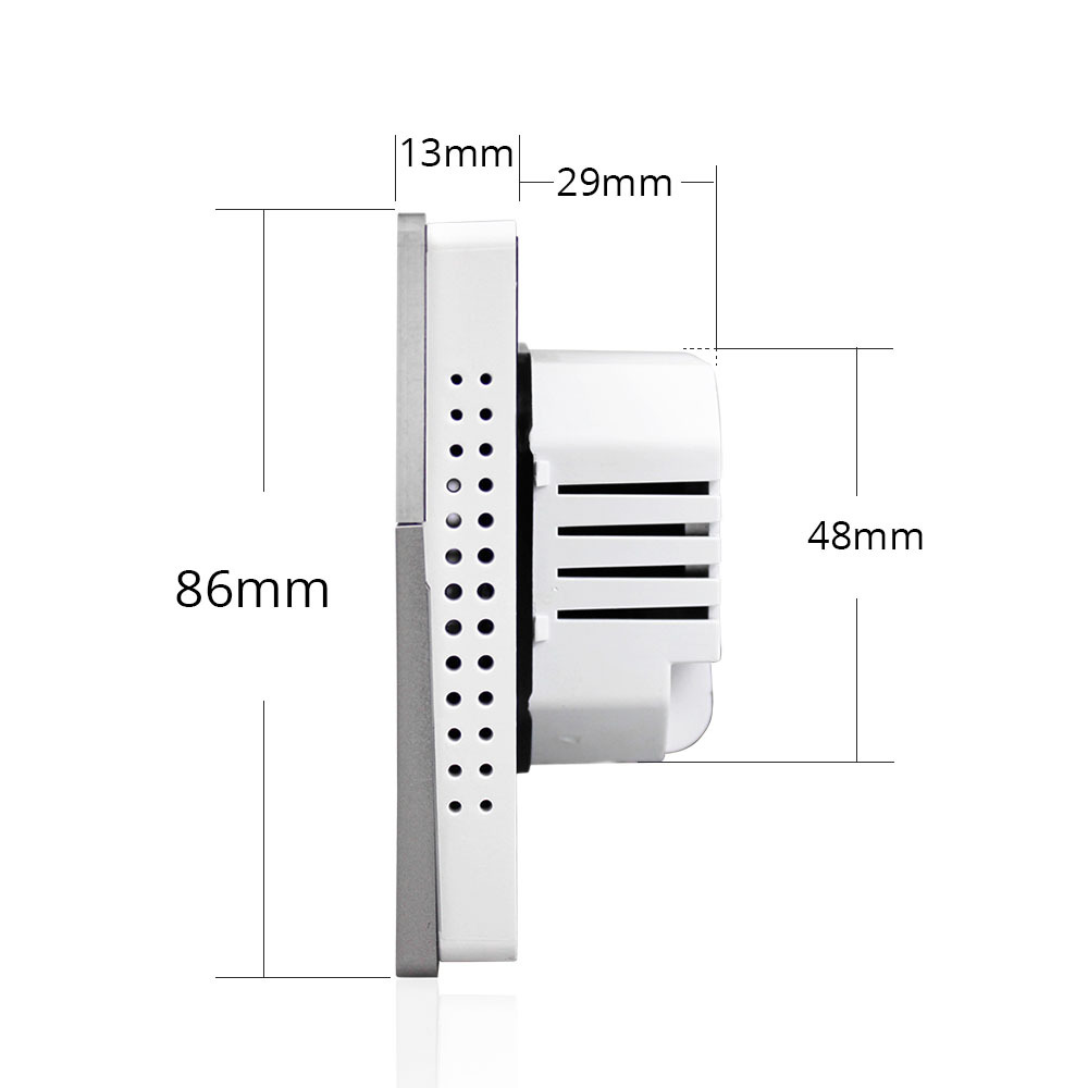 Electric Floor Heating Thermostat Work with Alexa Google Home Smart WIFI Control external Temperature Controller 20A 200-240V