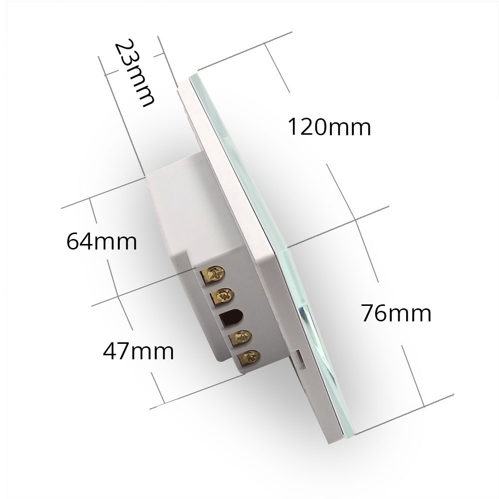 Smart Wifi Water Heater Switch Boiler Switches Alexa Google Home Voice US standard Touch Panel Timer Outdoor 4G App Control