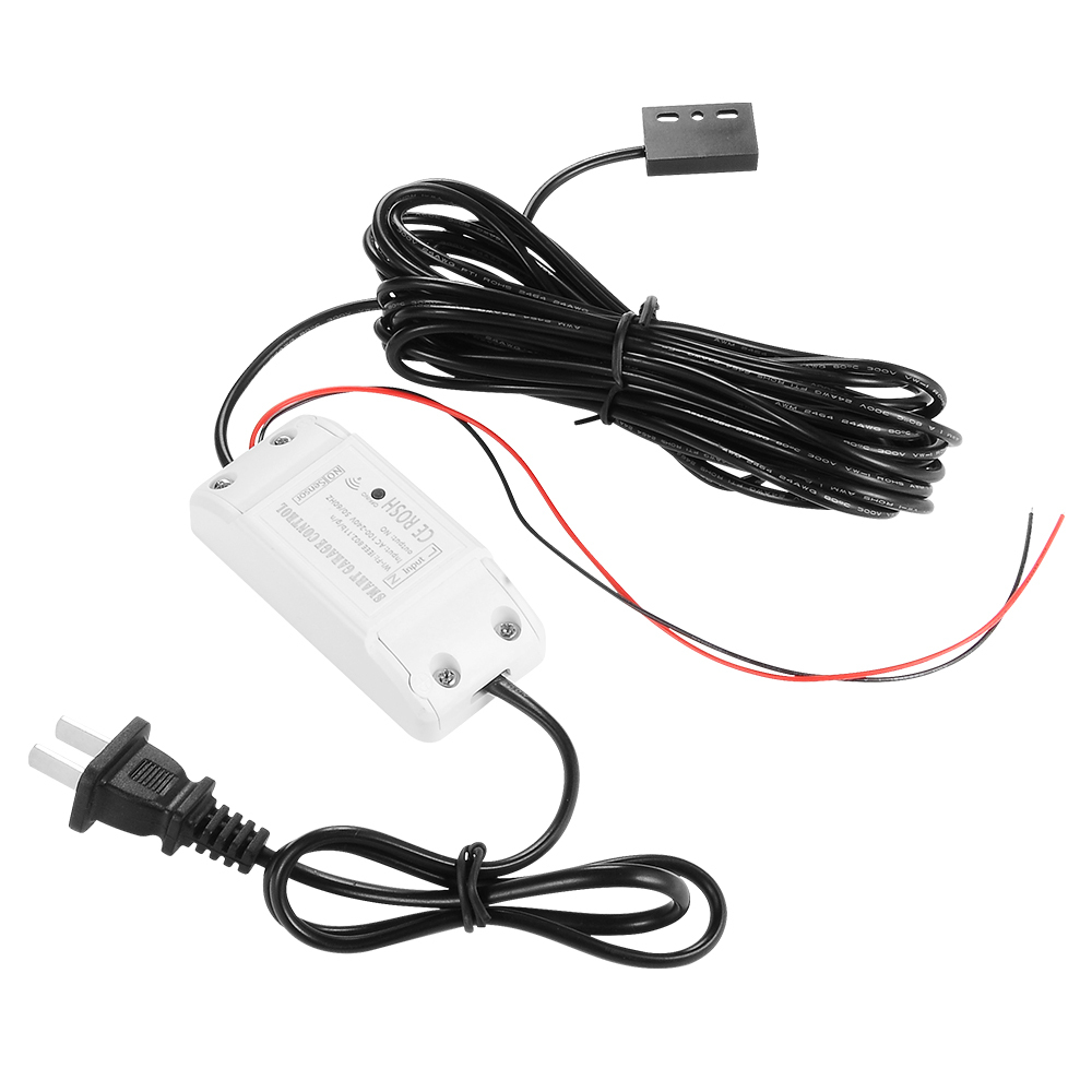 Zemismart Wifi Garage Door Controller for Car Garage Door Opener APP Remote Control Timing Voice Control Alexa Google