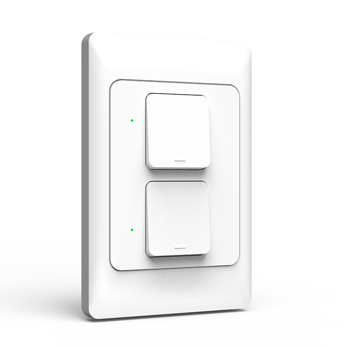 Zemismart WiFi Light Switch works with Tuya Alexa Google Home Enable Smart Life Wall Push Button Switch 1/2/3 Gangs Neutral Optional