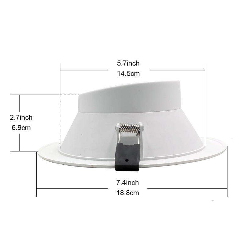 Zemismart US 6 inch WiFi RGB Led Downlight Alexa Google Recessed Lamp Smart Life APP Control Ceiling Light