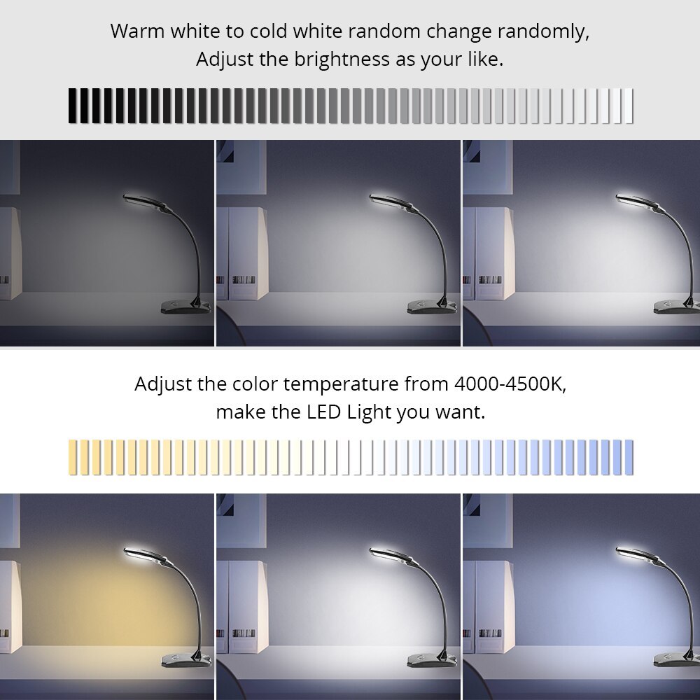 WiFi Timer Desk Lamp Dimmerable Alexa Google Home tuya Smart life Manual Touch Control Black LED Table Light with USB Port