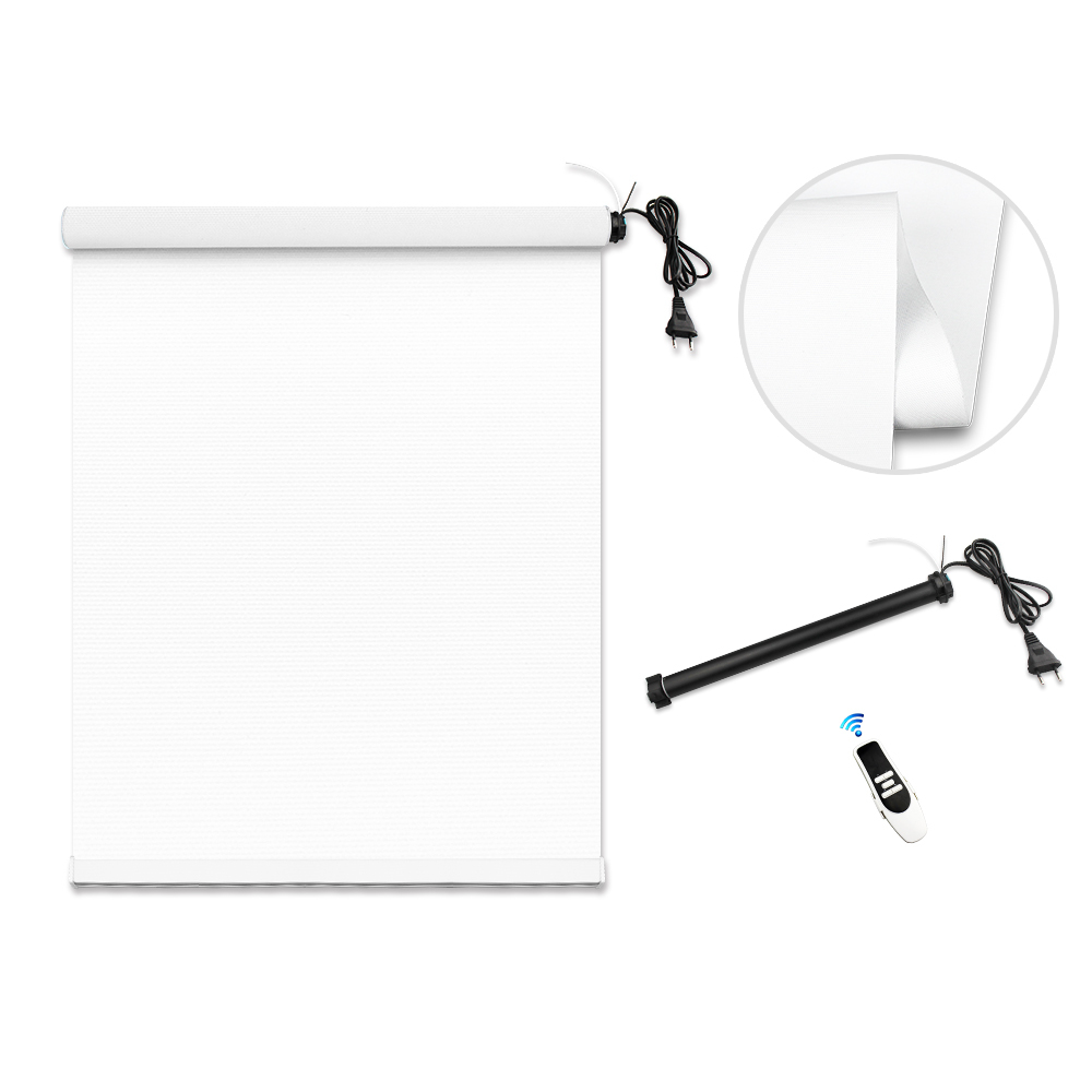 Zemismart Blackout Roller Shade,Window Blind With Wired Motor, Smart Home Control by Alexa Google Home via Tuya Smart Life APP