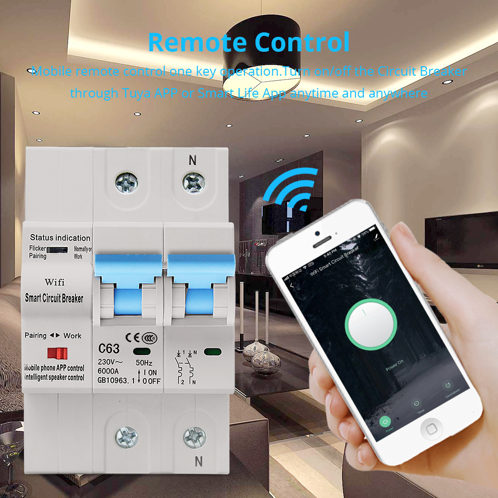 Zemismart WiFi Relay works with Tuya Smart Life APP Control Smart Home Timer Remote Control