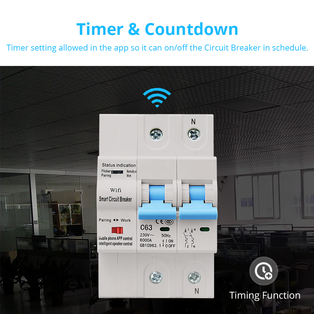 Zemismart WiFi Relay works with Tuya Smart Life APP Control Smart Home Timer Remote Control
