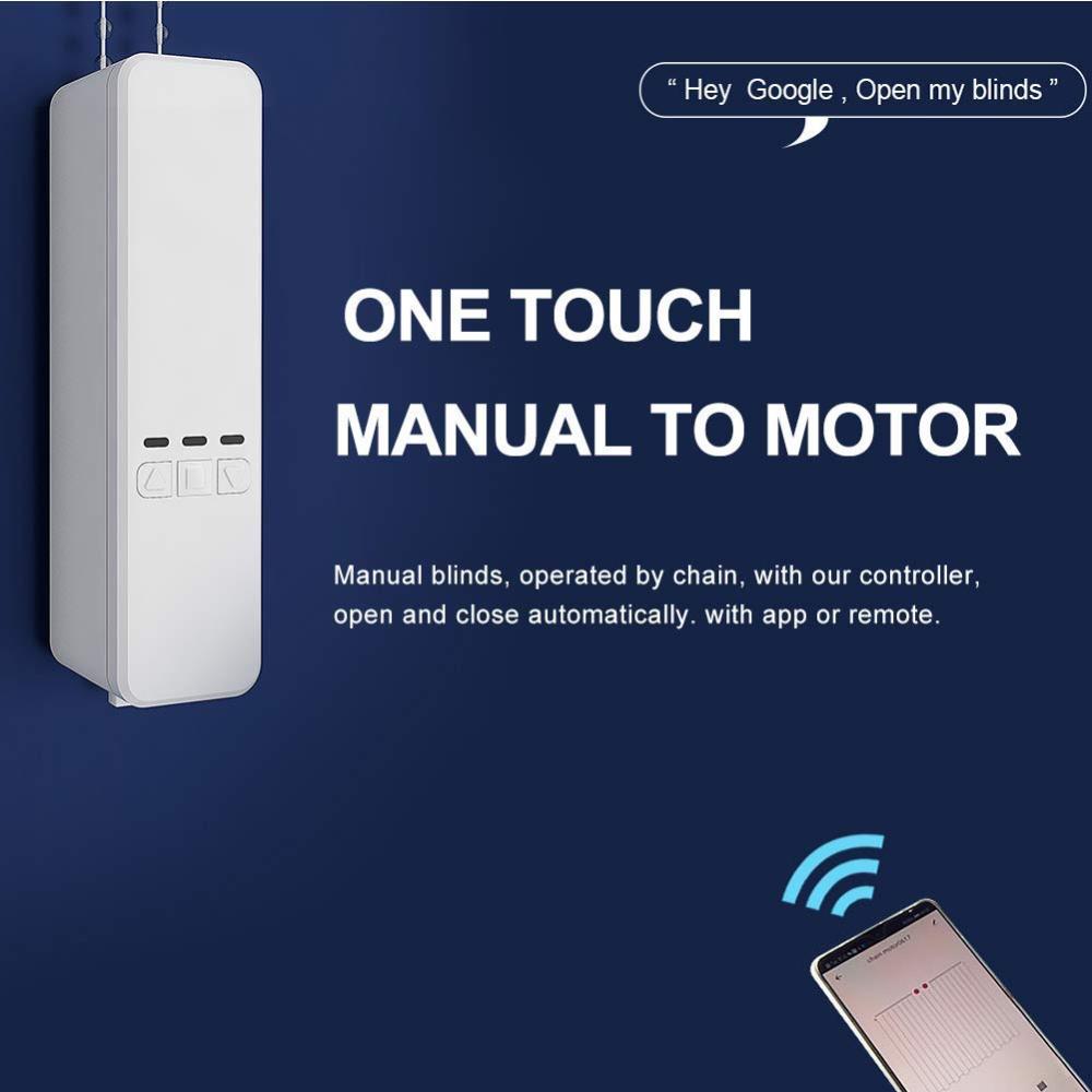 Zemismart Tuya WiFi Roller Shade Driver DIY Roller Shutter Motor Alexa Google Assistant Voice Control
