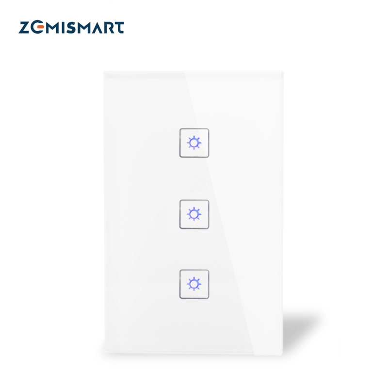 SAA Wifi Wall Switch 1 Gang 2 Gangs 3 Gangs  Work with Alexa Directly Smart Home Remote Control Light  Panel works with Tuya Smart Life Control via AP
