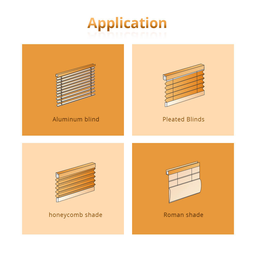 Zemismart WiFi Electric Blind Motor For Aluminum blinds Roman Honeycomb curtain