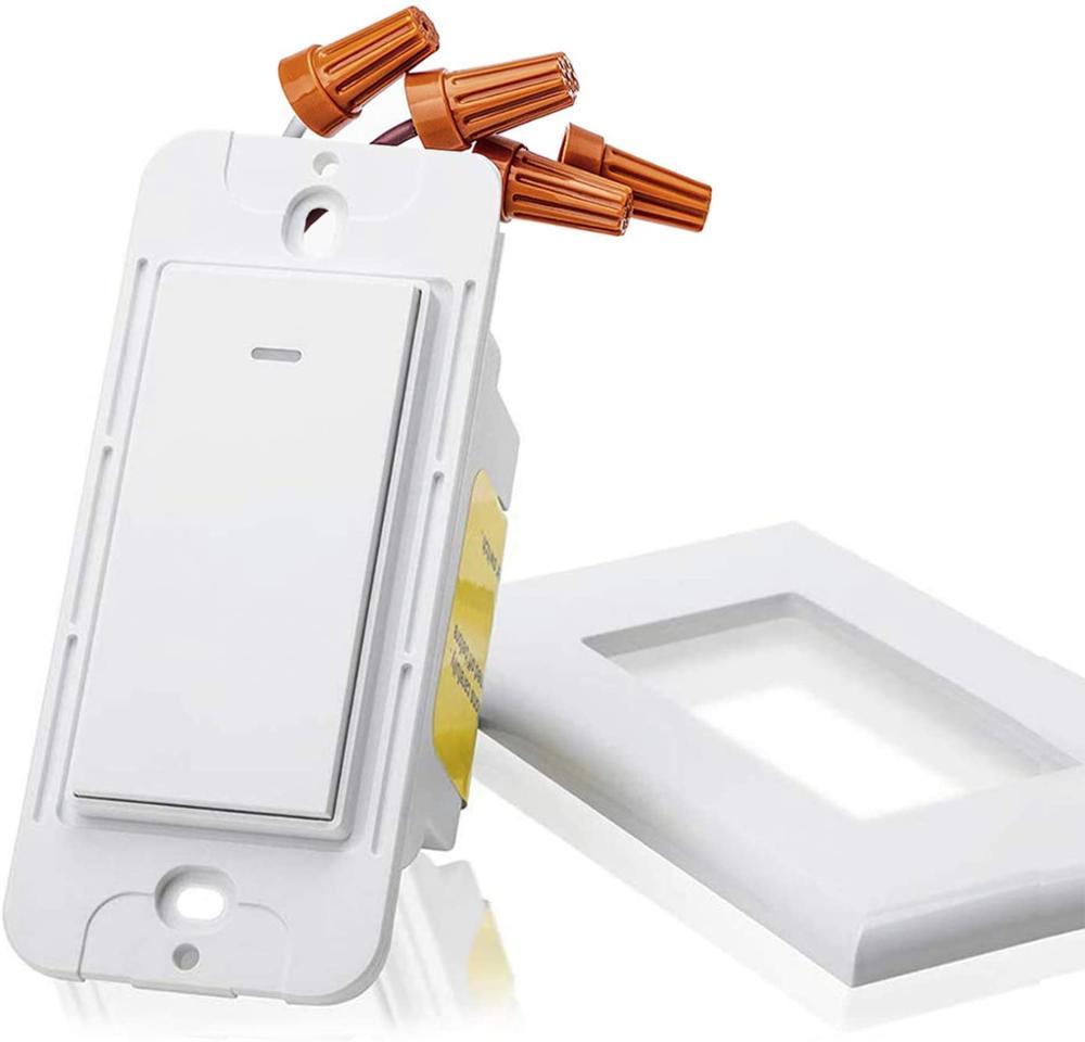 Zemismart WiFi 3 Way Smart Switch, Single-Pole Smart Light Switch works with Tuya Alexa Google Home Control No Hub