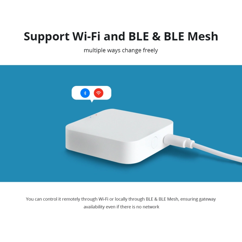 Blue tooth Hub Wifi works with Tuya Smart Home Bridge Wireless Remote Controller BLUE Mesh