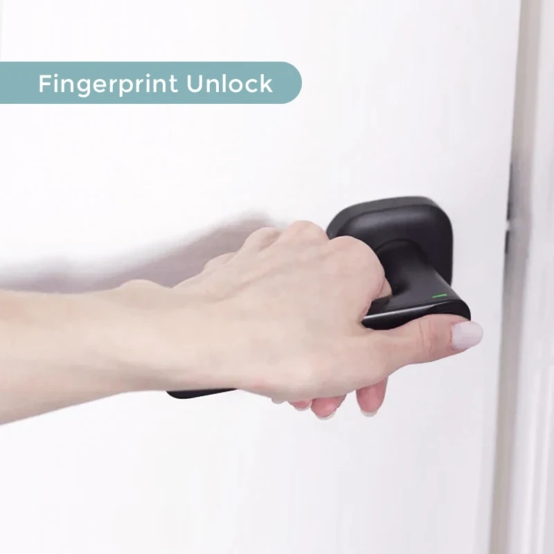 Zemismart Tuya Smart Fingerprint Lock Smart Lock Core Cylinder Intelligent Security Door Lock Encryption Work With Smart Life App NCF Card Blueotooth
