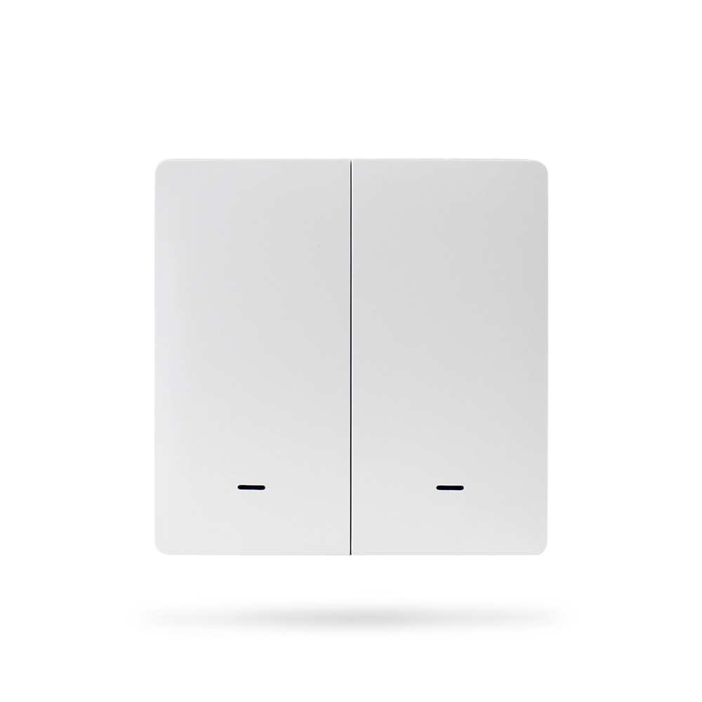 Zemismart Tuya Zigbee Wireless Switch Battery Wall Remote with Push Button Smart Life Alexa Google Home Control