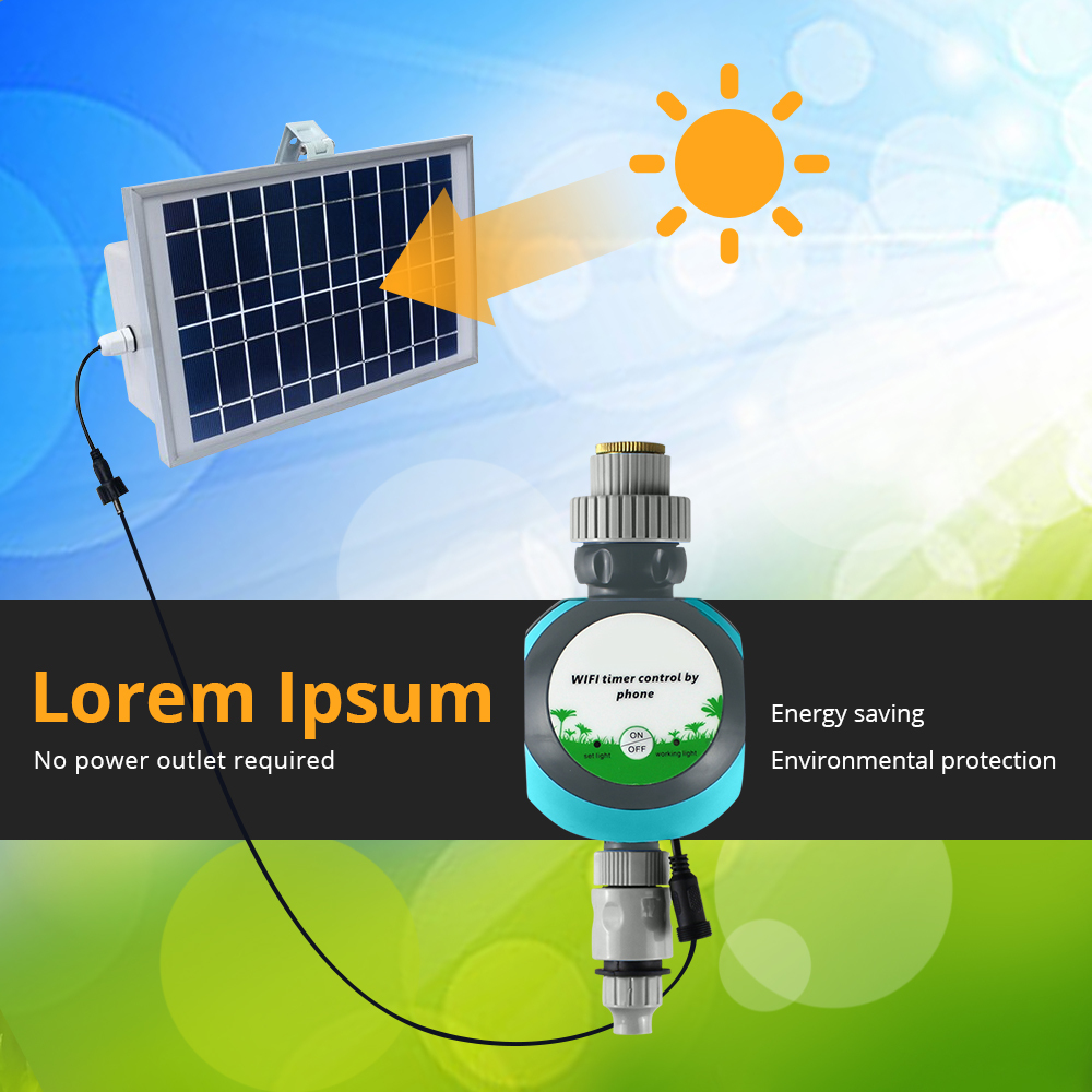 WiFi Smart Irrigation Electrical Watering Automatic Sprinkler Remote Garden System Timer works with Tuya Alexa Echo Google Home