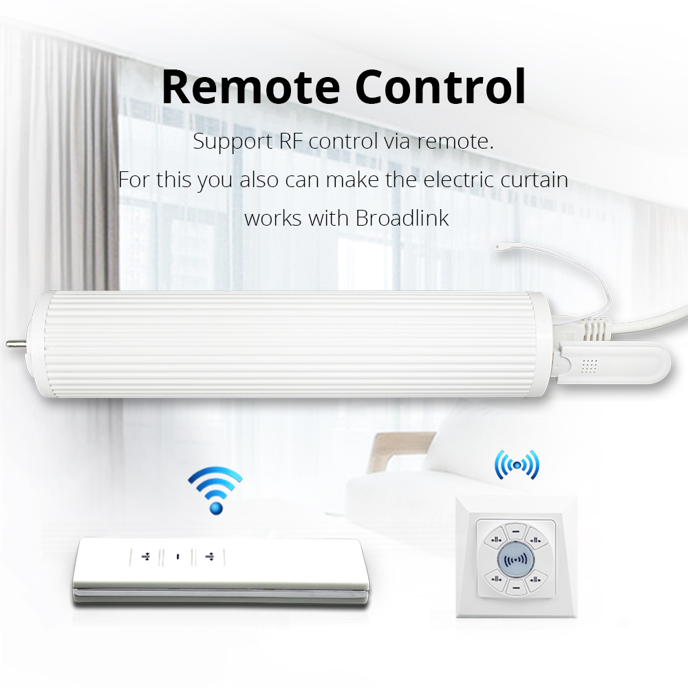 Smart curtain Track for Window 110v to  240V  ship from Belguim