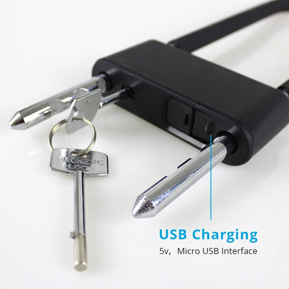 Zemismart Tuya BLE U Shape Baby Safety Lock Bike U-lock Smart Life App Control Fingerprint Key Control Built-in Battery