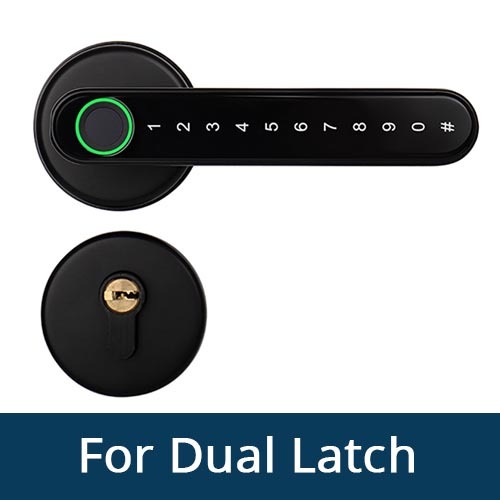 Zemismart Tuya Smart Fingerprint Lock Intelligent Security Door Lock Encryption Work With Smart Life App Passward Unclock